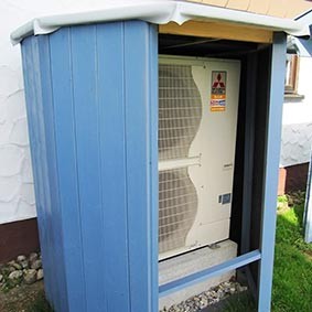 Panneau acoustique pompe à chaleur