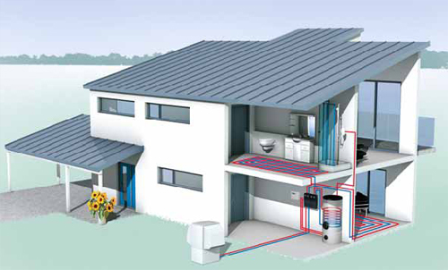Installation pompe a chaleur maison neuve