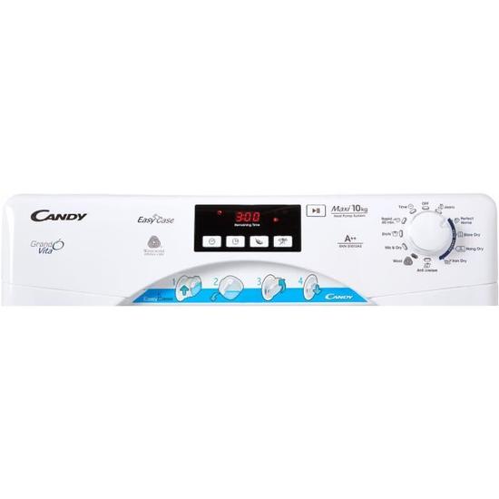 Sèche linge pompe à chaleur 10kg candy slhd1013a2x-s
