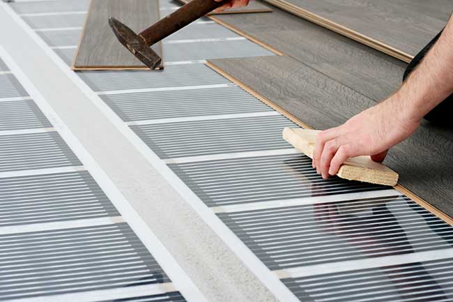Chauffage au sol electrique avec pompe a chaleur
