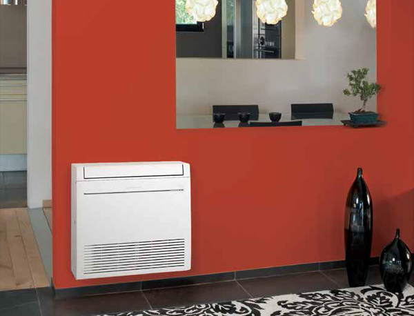 Console murale pompe a chaleur