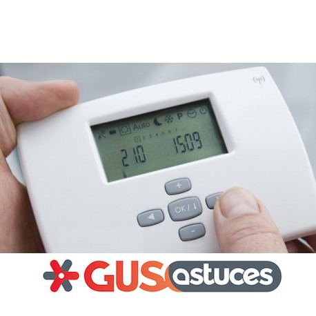 Thermostat radio pompe a chaleur