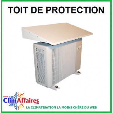 Toit de protection pour pompe a chaleur