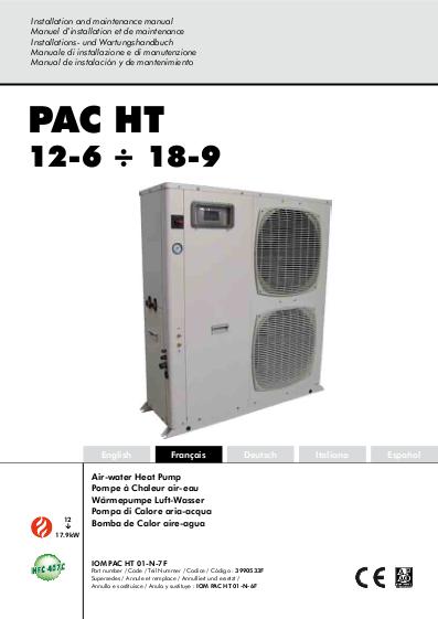 Pompe a chaleur airwell code erreur e041
