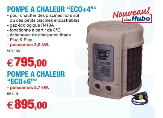Pompe a chaleur piscine promo