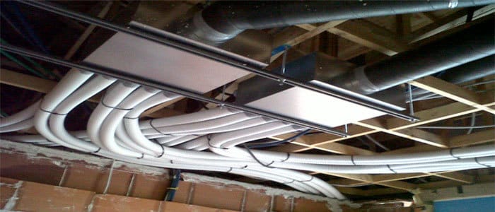 Installation pompe a chaleur dans les combles