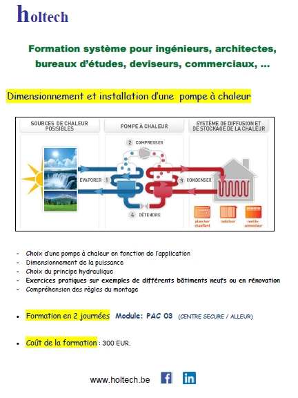 Mode d'emploi pompe a chaleur sunbay
