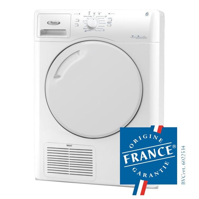 Seche linge whirlpool 9 kg pompe a chaleur
