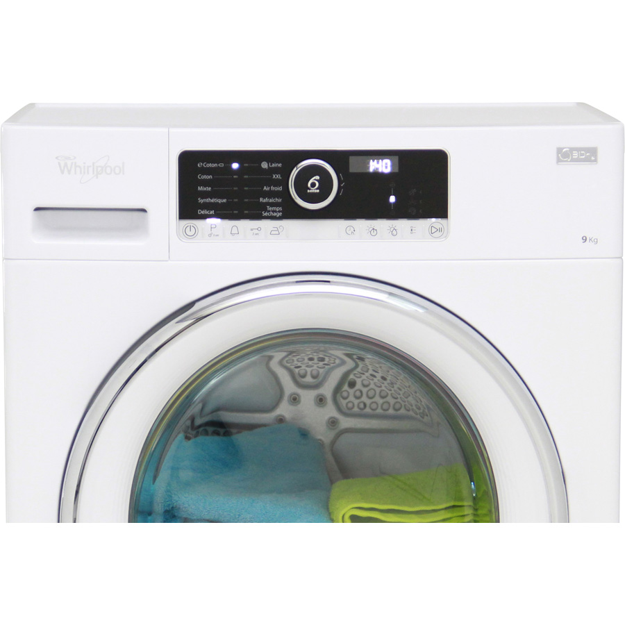Sèche linge pompe à chaleur whirlpool hscx 90422 supreme care
