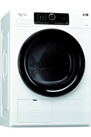 Sèche-linge pompe à chaleur frontal whirlpool hscx 80421