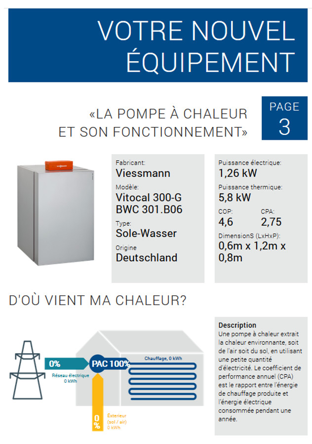 Aide chauffage pompe a chaleur