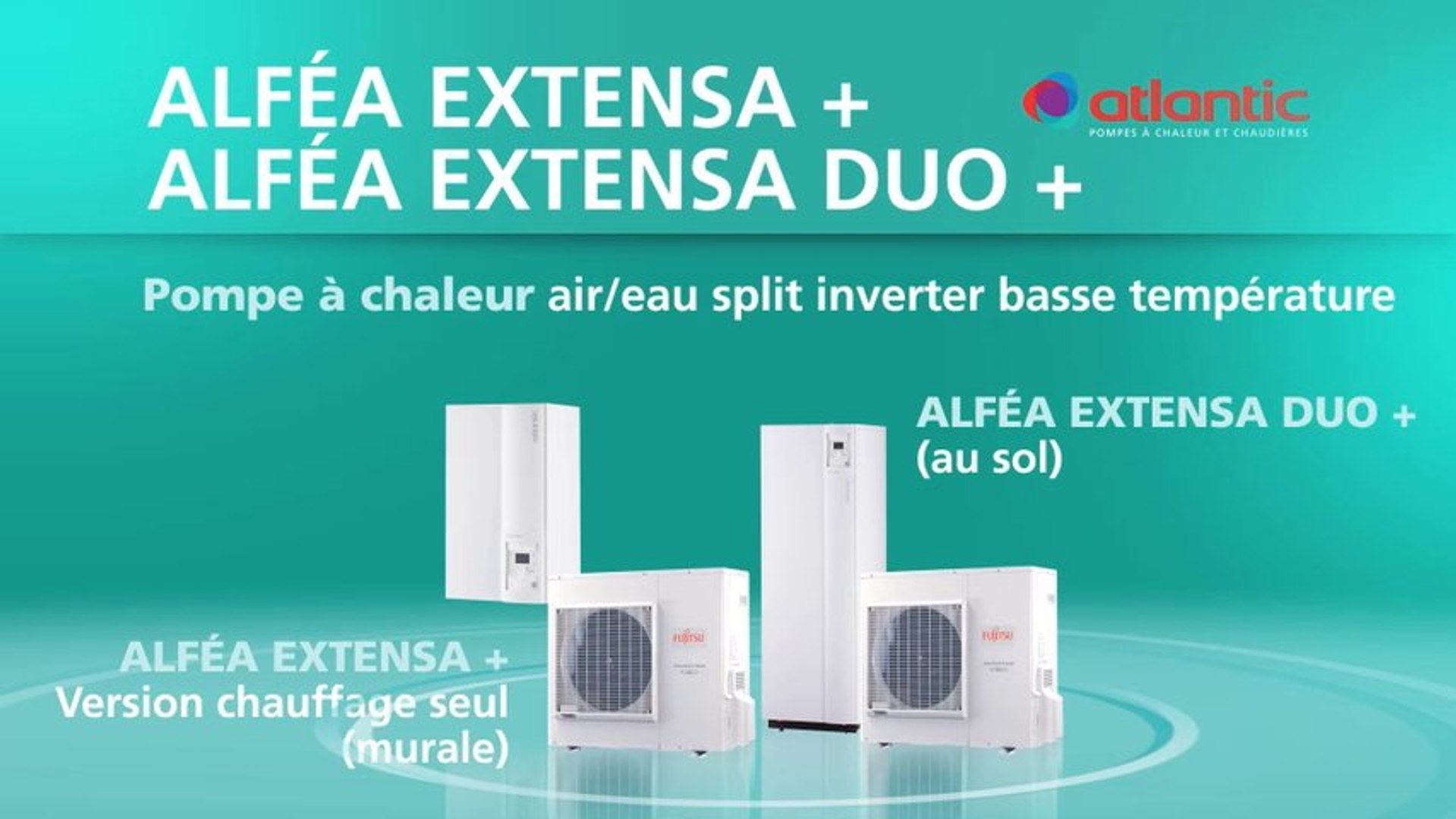 Pompe a chaleur atlantic alfea inverter