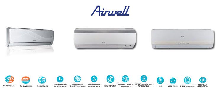 Pompe chaleur airwell pac 12