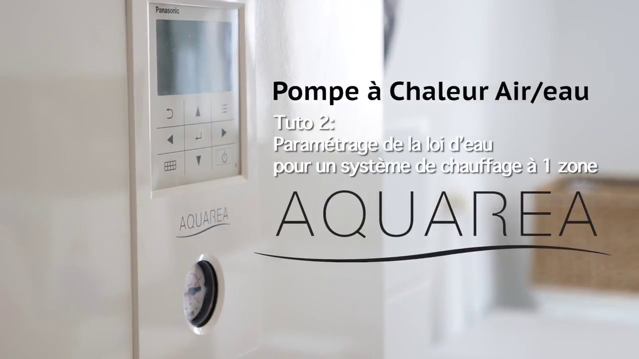 Reglage Temperature Pompe A Chaleur Panasonic Aquarea